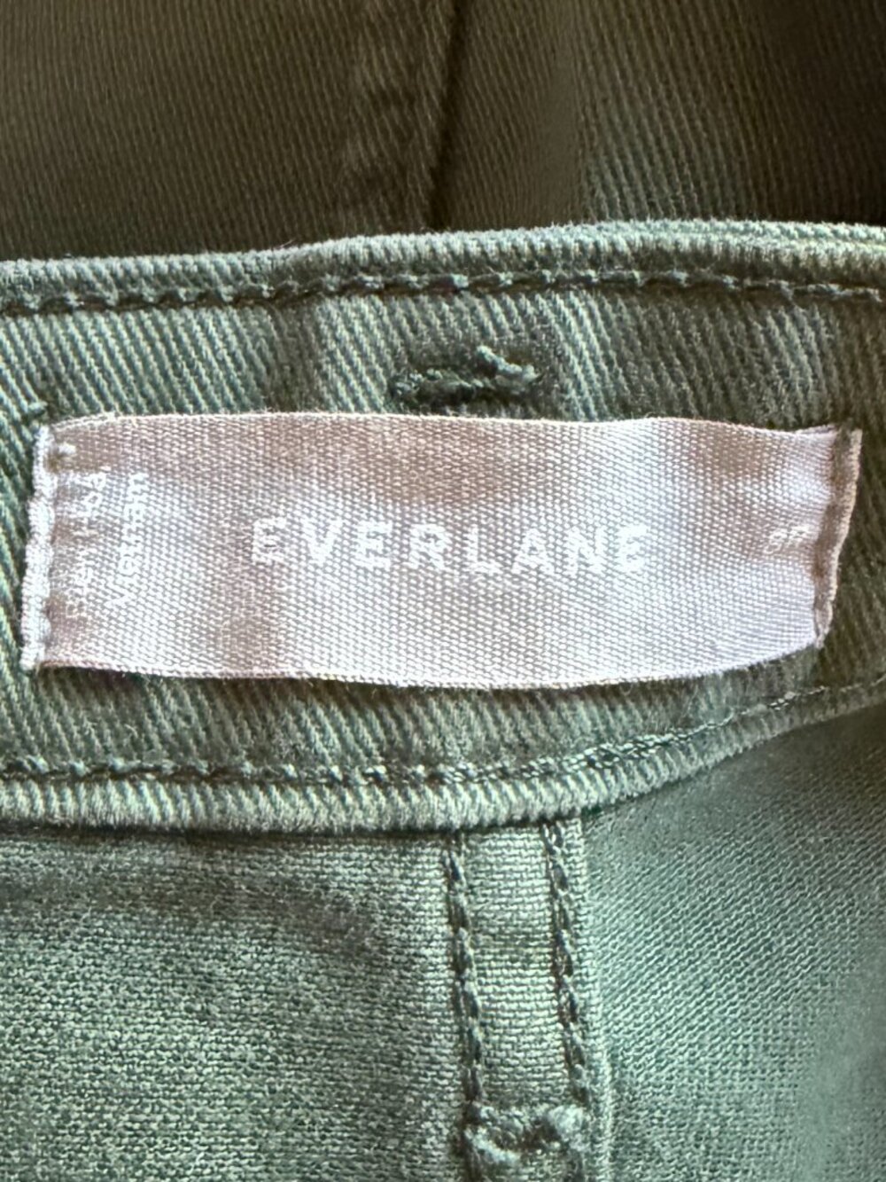 Everlane Women's Khaki and Green Jeans
